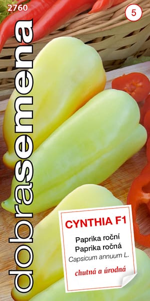 Dobrá semena Paprika zel. - Cynthia F1, sladká 15s