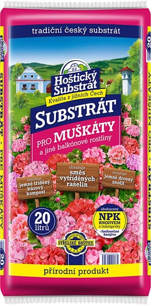 Substrát Forestina - Hoštický Pro muškáty 20 l