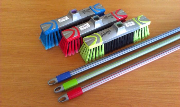 smeták GLAMOUR s holí 120cm