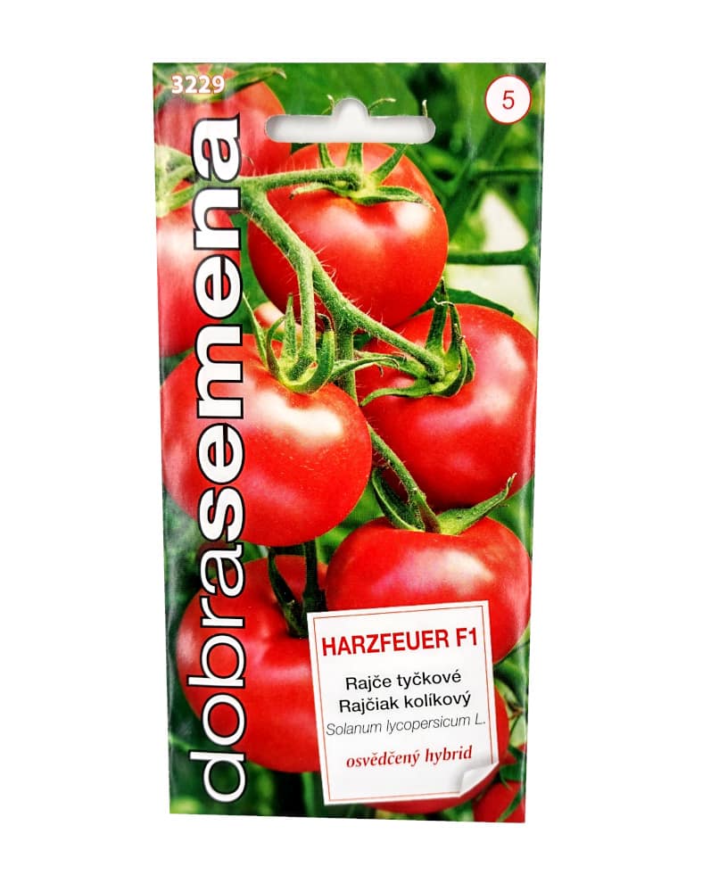 Dobrá semena Rajče tyč. - Harzfeuer F1 10s