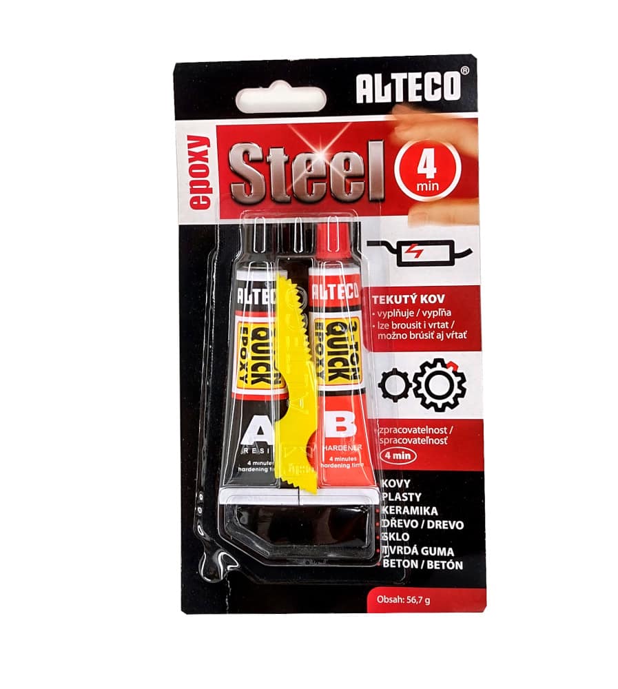 Quick epoxid.lepidlo 64g tvrdne do 4min