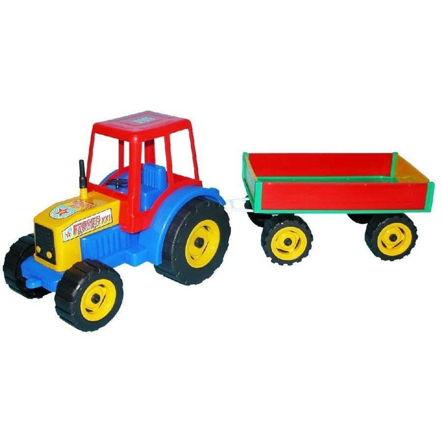 Traktor s vlečkou 65 cm