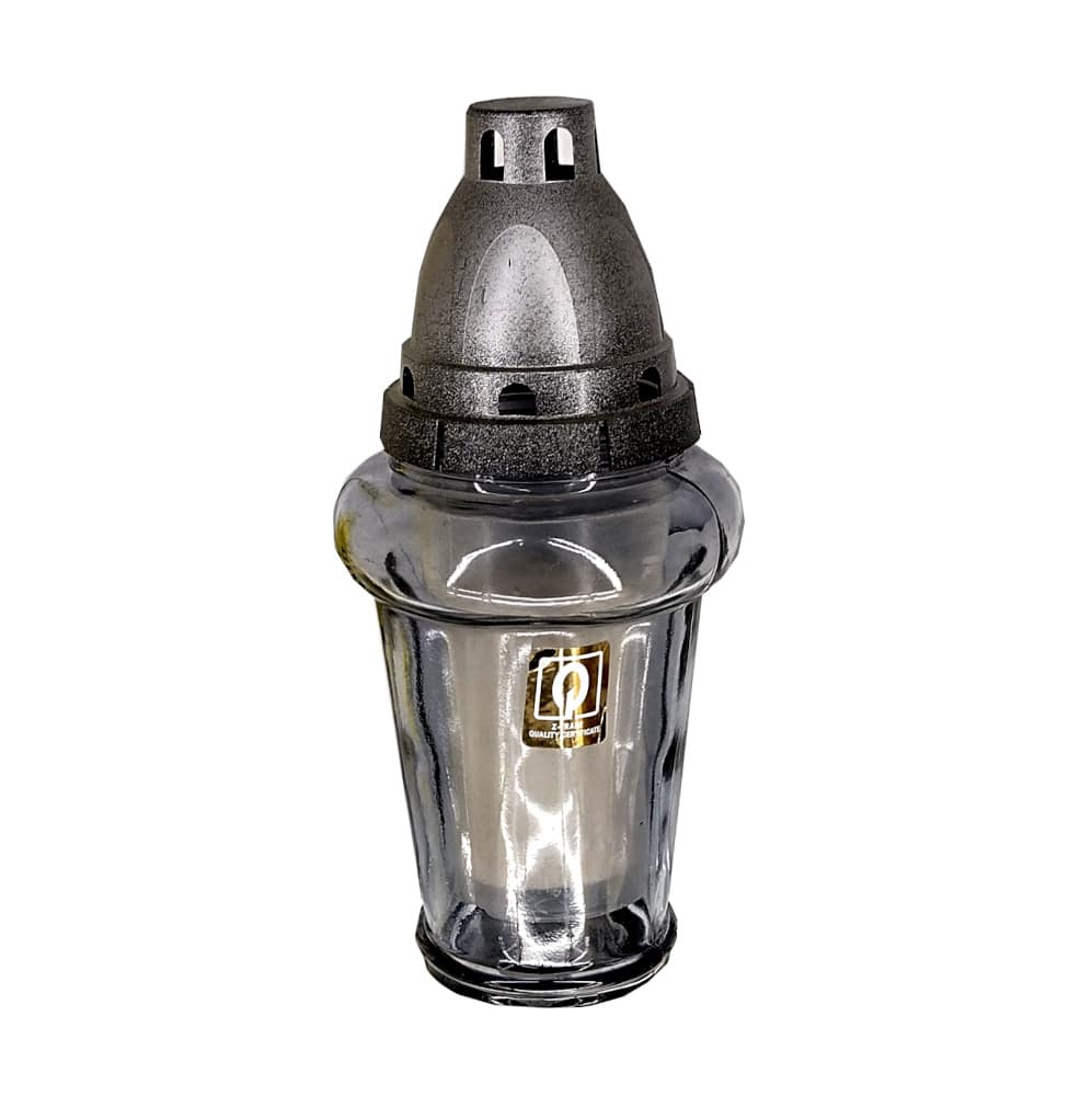 Hřbitovní sklo 21 cm vklad 75 g 20 hodin